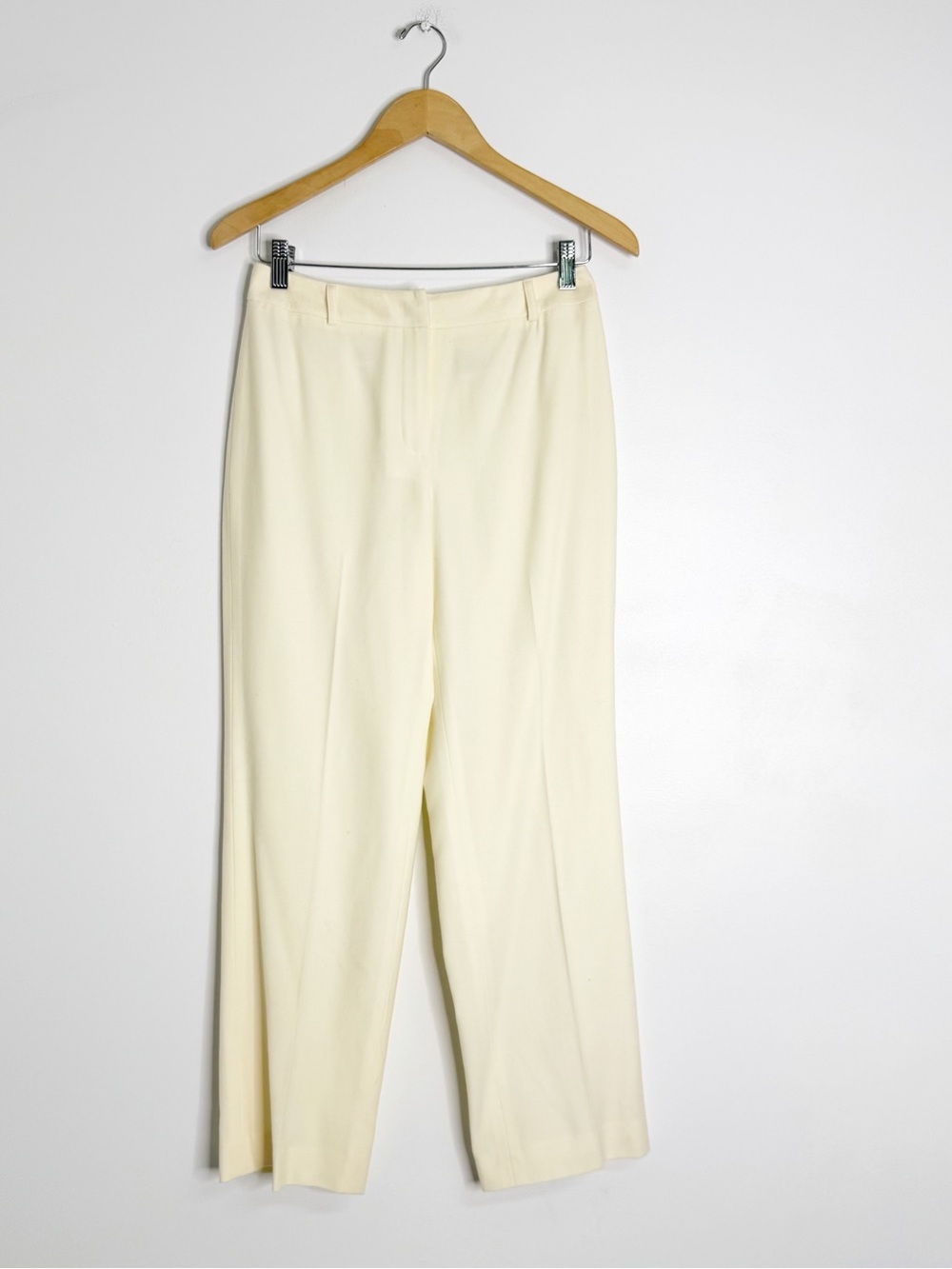 Talbots Petites Vintage Wool Pants Women’s Size 4 Cream New With Tags